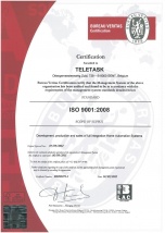 TELETASK ISO9001 2012-2015